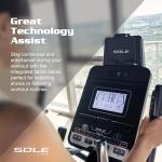 E25 Elliptical Machine with LCD Display and Resistance