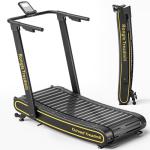 RongLe Curved Foldable Treadmill with LED Display