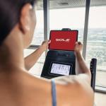 E25 Elliptical Machine with LCD Display and Resistance