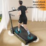 RongLe Curved Foldable Treadmill with LED Display