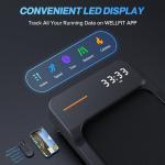 WELLFIT 10% Incline Walking Pad Treadmill for Home