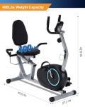 Comfortable Recumbent Exercise Bike for Seniors