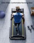 TOPUTURE 2-in-1 Folding Treadmill for Home Office