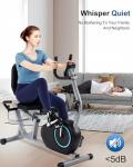 Comfortable Recumbent Exercise Bike for Seniors