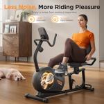 YOSUDA PRO Recumbent Exercise Bike with Resistance Bands