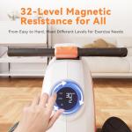 Magnetic Rowing Machine with 32 Levels of Resistance