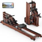 YOSUDA Foldable Water Rower with Bluetooth Monitor