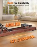 YOSUDA Foldable Water Rower with Bluetooth Monitor