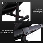 14-Gauge Steel Leg Press & Hack Squat Machine