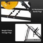 14-Gauge Steel Leg Press & Hack Squat Machine