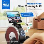 Bluetooth Magnetic Rowing Machine with 16 Resistance Levels