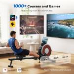 Bluetooth Magnetic Rowing Machine with 16 Resistance Levels