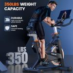 YOSUDA PRO Magnetic Indoor Exercise Bike - 350 lbs