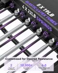 Foldable Pilates Reformer with Jump Board & Resistance