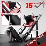 RitFit Adjustable Leg Press and Hack Squat Machine