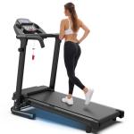 Foldable Treadmill with APP Control and LED Display