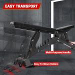 Heavy-Duty Adjustable Weight Bench for Home Gym