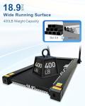 BORGUSI Foldable Treadmill with Auto Incline