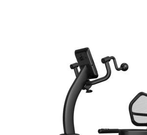 Pooboo Magnetic Recumbent Exercise Bike with Arm Exerciser