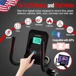 HARISON Magnetic Recumbent Exercise Bike with Monitor