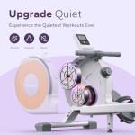 MERACH Magnetic Rowing Machine with Seat Cushion
