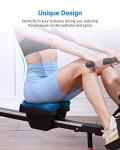 MERACH Magnetic Rowing Machine with Seat Cushion