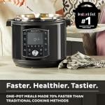 Versatile 10-in-1 Instant Pot Pro Cooker - Black