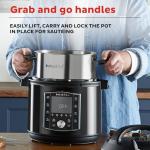 Versatile 10-in-1 Instant Pot Pro Cooker - Black