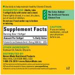 Nature Made Vitamin D3 1000 IU, 300 Softgels