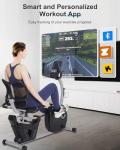 Kawnina Recumbent Exercise Bike with Smart App