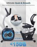 Kawnina Recumbent Exercise Bike with Smart App