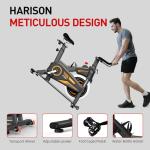 HARISON Bluetooth Stationary Exercise Bike for Home