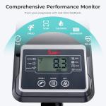 Sunny Health Heavy-Duty Smart Elliptical Trainer