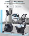 Kawnina Recumbent Exercise Bike with Smart App