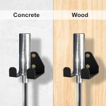 YZZHAJ Vertical Barbell Wall Mount Hanger