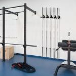 YZZHAJ Vertical Barbell Wall Mount Hanger