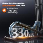 MERACH Quiet Magnetic Elliptical Trainer with 16 Resistance Levels