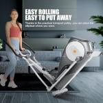 ANCHEER Hyper-Quiet Elliptical Machine for Home Fitness