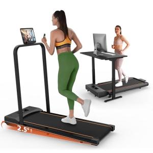 VZYTV 2-in-1 Portable Treadmill with Incline