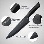 15-Piece Self-Sharpening Kitchen Knife Set - Black