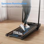 VZYTV 2-in-1 Portable Treadmill with Incline