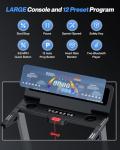 WELLFIT Heavy-Duty Treadmill with Bluetooth & Incline