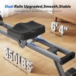 Merach Magnetic Rowing Machine with LCD Monitor