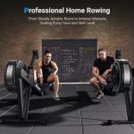 MERACH Adjustable Air Resistance Rowing Machine
