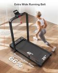 Benef Foldable Treadmill with Handlebar - 2-in-1