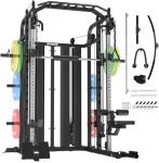 DONOW Smith Machine and Power Cage Home Gym