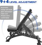 Major Fitness Adjustable Weight Bench - 1300LBS Capacity