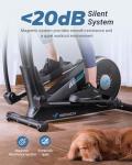 MERACH Home Elliptical with Quiet Magnetic Drive