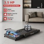 3-in-1 Compact Treadmill with Incline and Desk