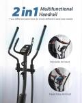 MERACH Home Elliptical with Quiet Magnetic Drive